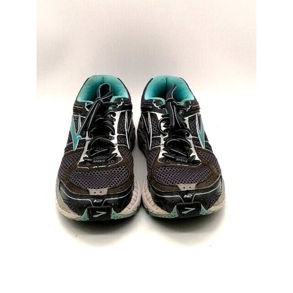 Brooks Womens Sneakers Addiction A12 Blue Lace Up Running Shoe Low 9.5 Narrow - Picture 4 of 13